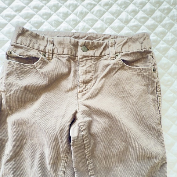 J.Crew Pants-Courdoroy-Bootcut-Women's-Size 0 Short-Tan Khaki-Great Condition - Picture 4 of 9